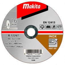 Отрезной диск Makita по нержавейке A60T 180 мм D-12267